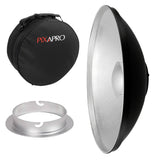 55cm (21.6") Silver Beauty Dish with Padded Carry Case For Elinchorm 