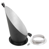 Silver Background Reflector With Multiblitz V-Type Fitting